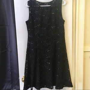 Ronni Nicole Lace and Sequin Dress